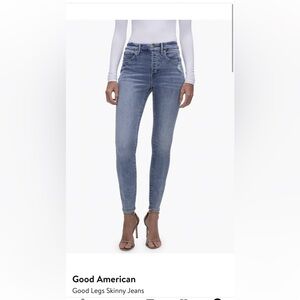 Good American Women's Blue Skinny Jeans size 15